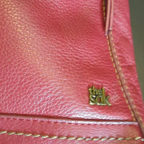 Leather Burgundy The Sak Bag - Picture 3 of 12